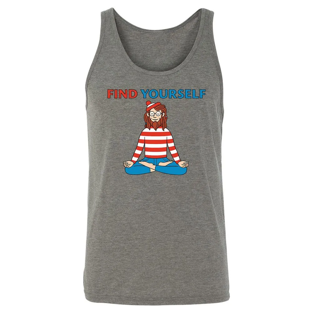 Unisex Jersey Tank - 4STMD6GZ - Grey Triblend - 2