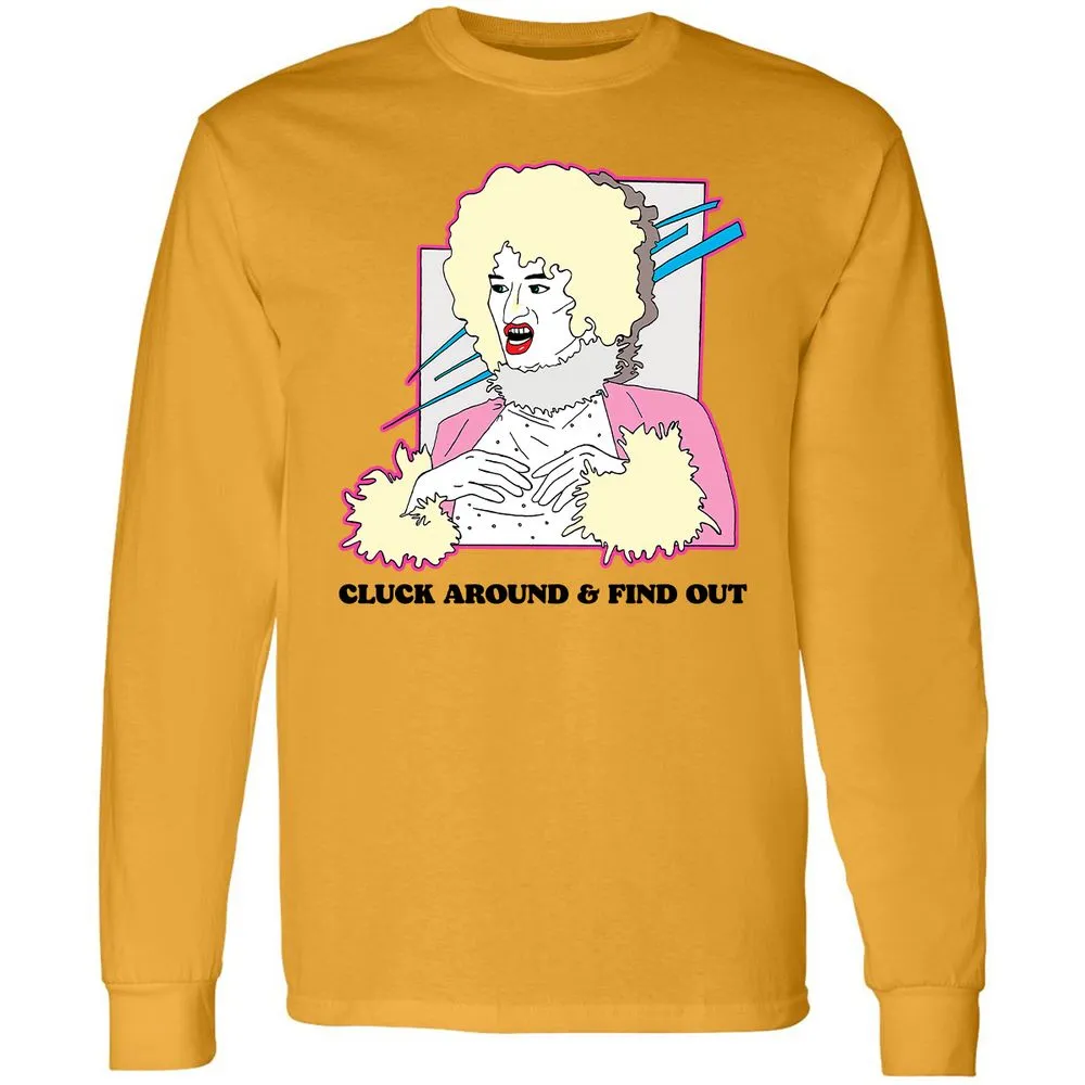 Long Sleeve T-Shirt - 4TNBMZRL - Gold - 9