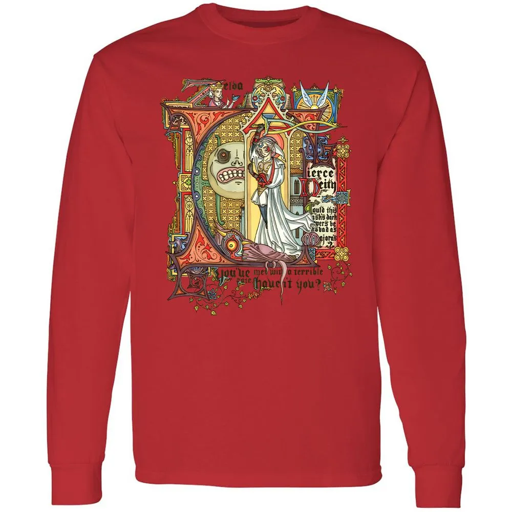 Long Sleeve T-Shirt - E2JKWK4C - Red - 14