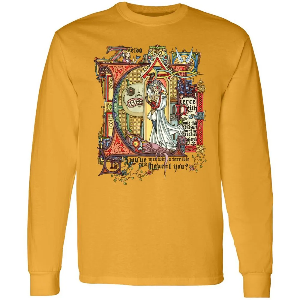 Long Sleeve T-Shirt - E2JKWK4C - Gold - 9