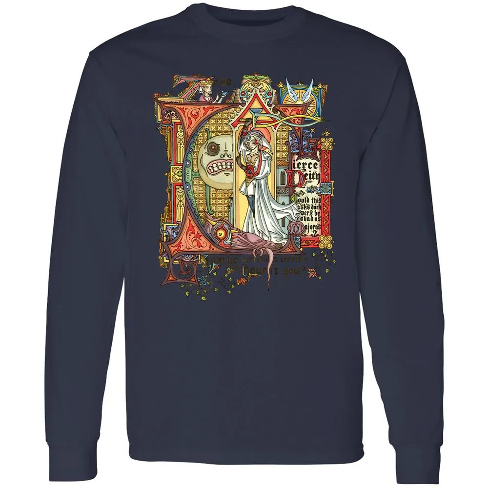 Long Sleeve T-Shirt - E2JKWK4C - Navy - 12