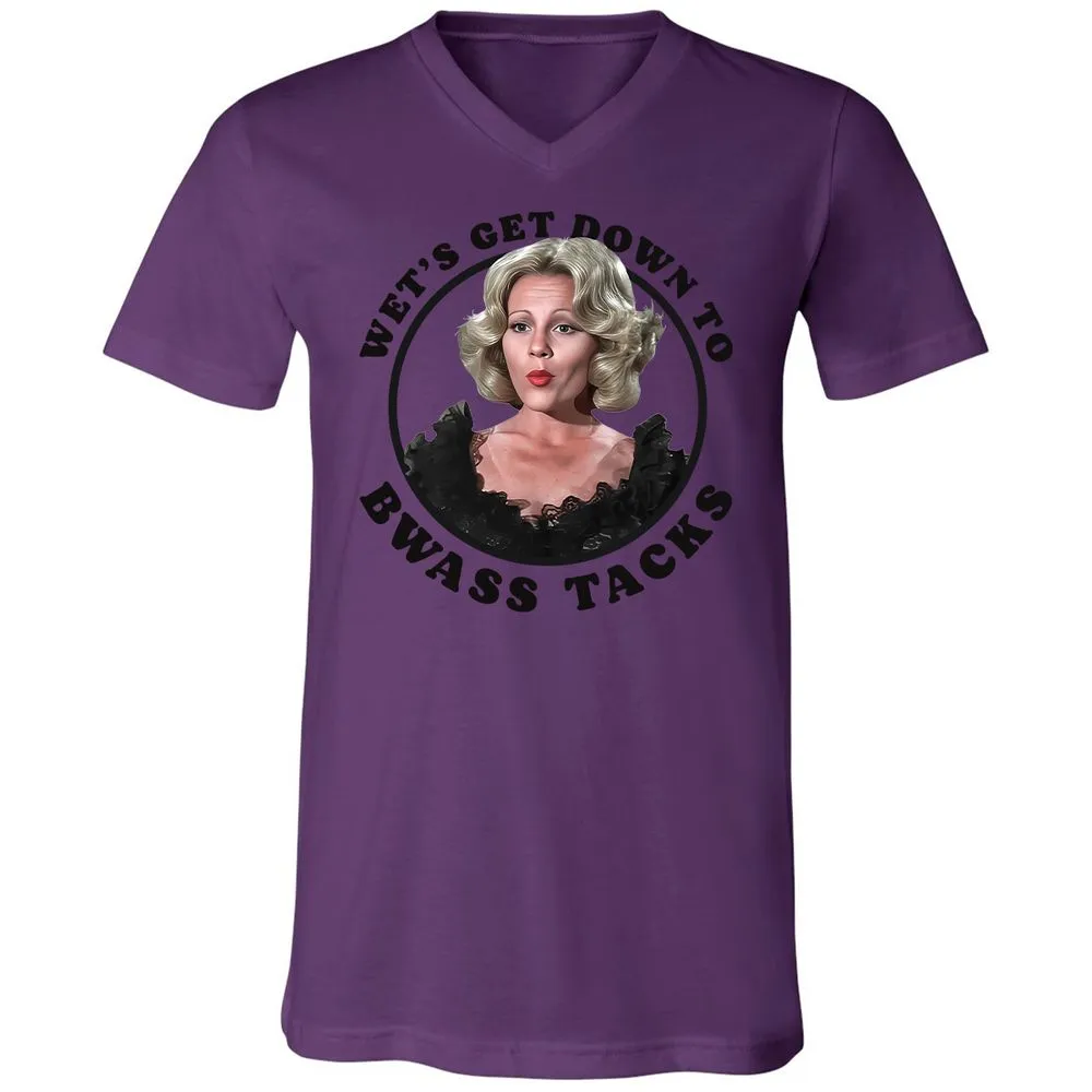 Unisex V-Neck T-Shirt - 8HRLUR38 - Team Purple - 2