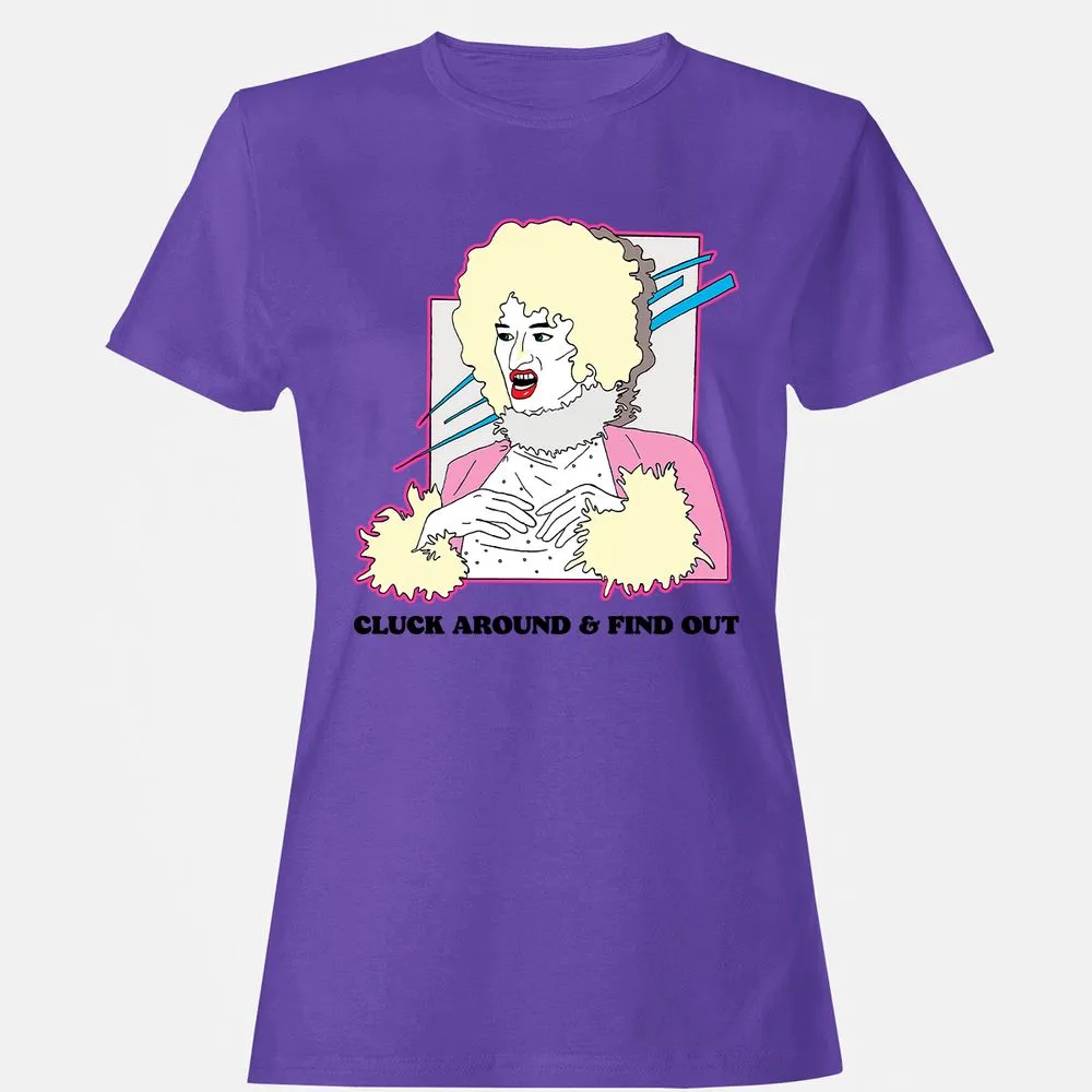 Women's T-Shirt - 8NKB78D6 - Purple - 12