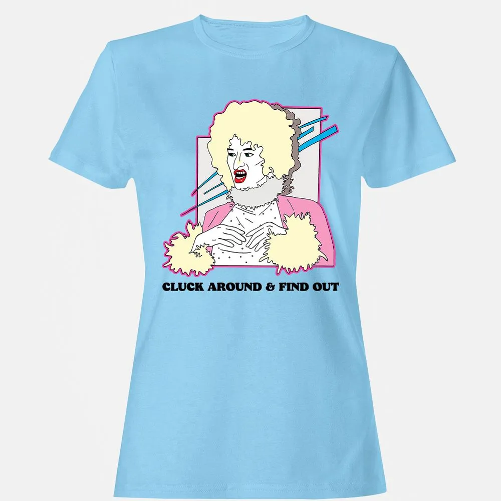 Women's T-Shirt - 8NKB78D6 - Light Blue - 8