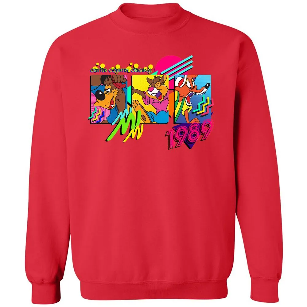 Classic Unisex Sweatshirt - 7GQQRNHJ - Red - 5