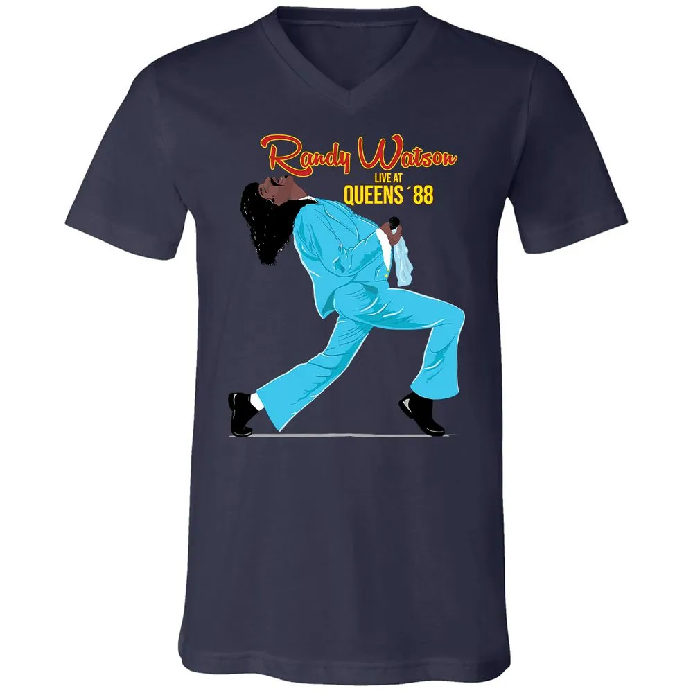 Unisex V-Neck T-Shirt - H32T7AGP - Navy - 9
