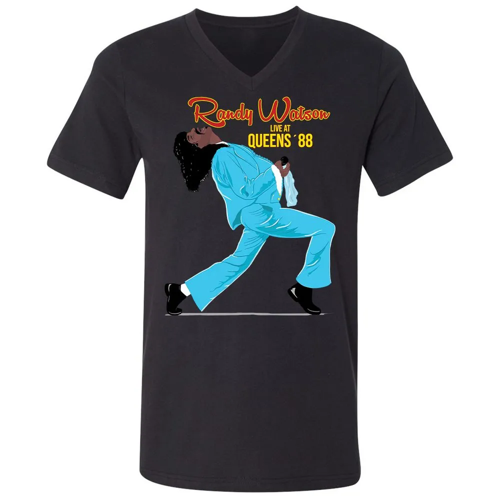 Unisex V-Neck T-Shirt - H32T7AGP - Black - 16