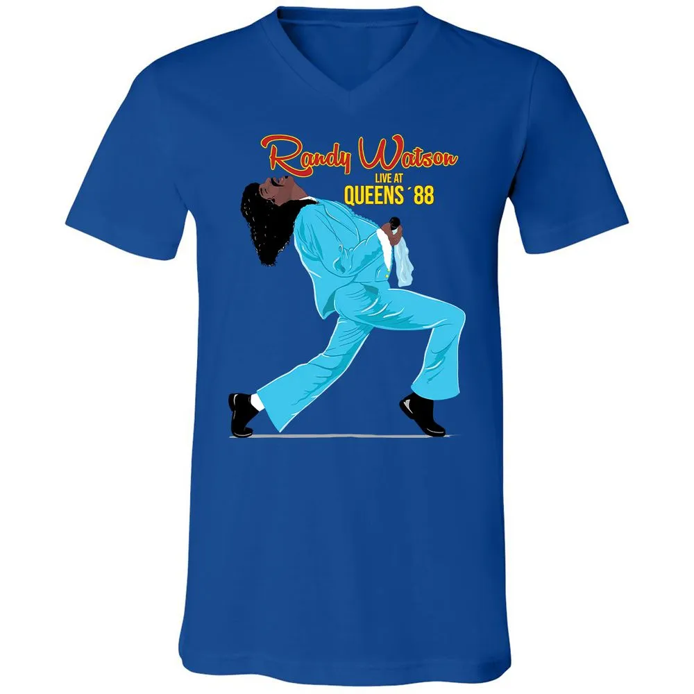 Unisex V-Neck T-Shirt - H32T7AGP - True Royal - 4