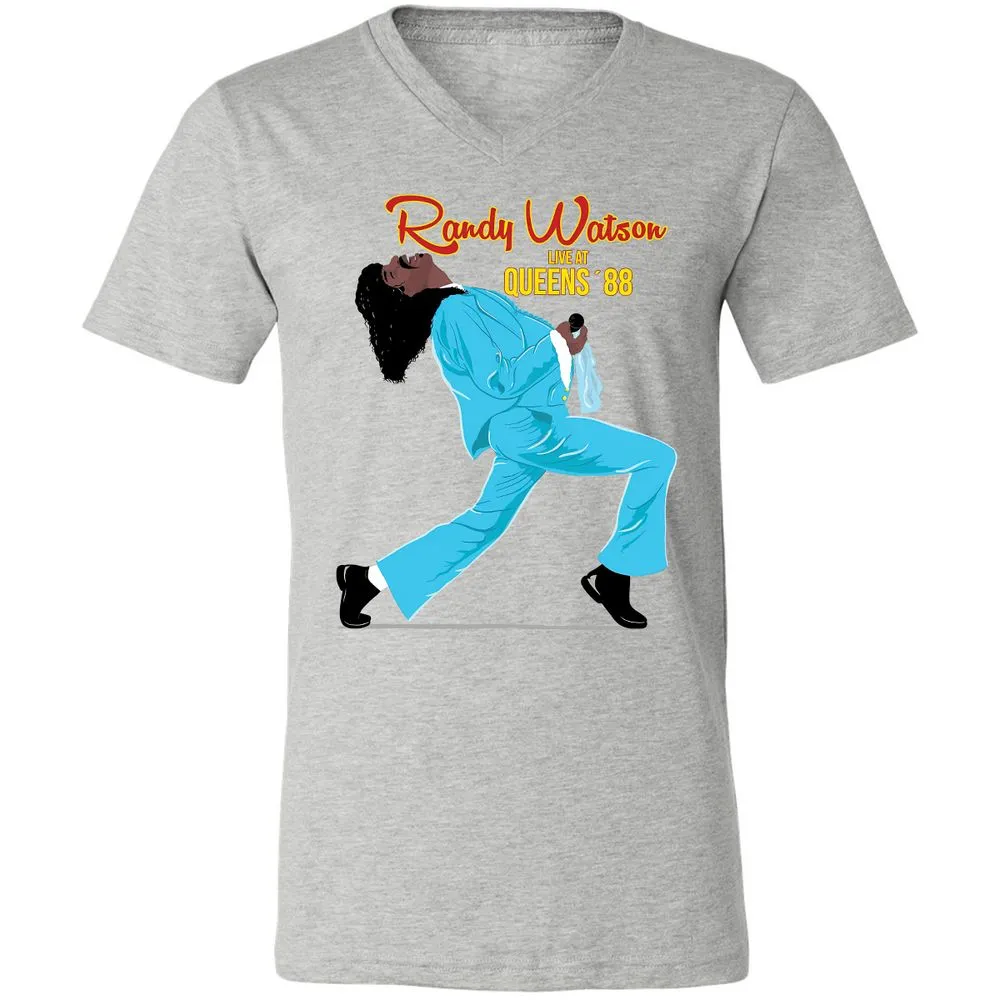 Unisex V-Neck T-Shirt - H32T7AGP - Athletic Heather - 7