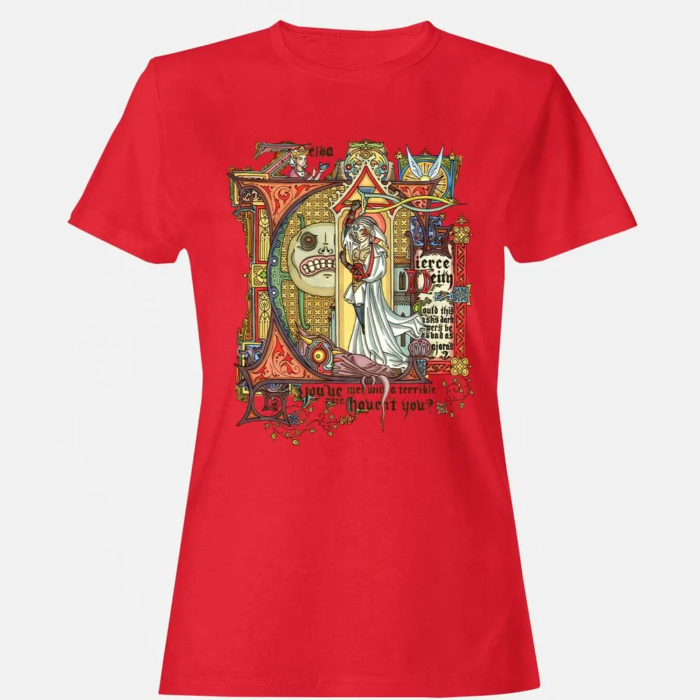 Women's T-Shirt - PF1XXYJT - Red - 13