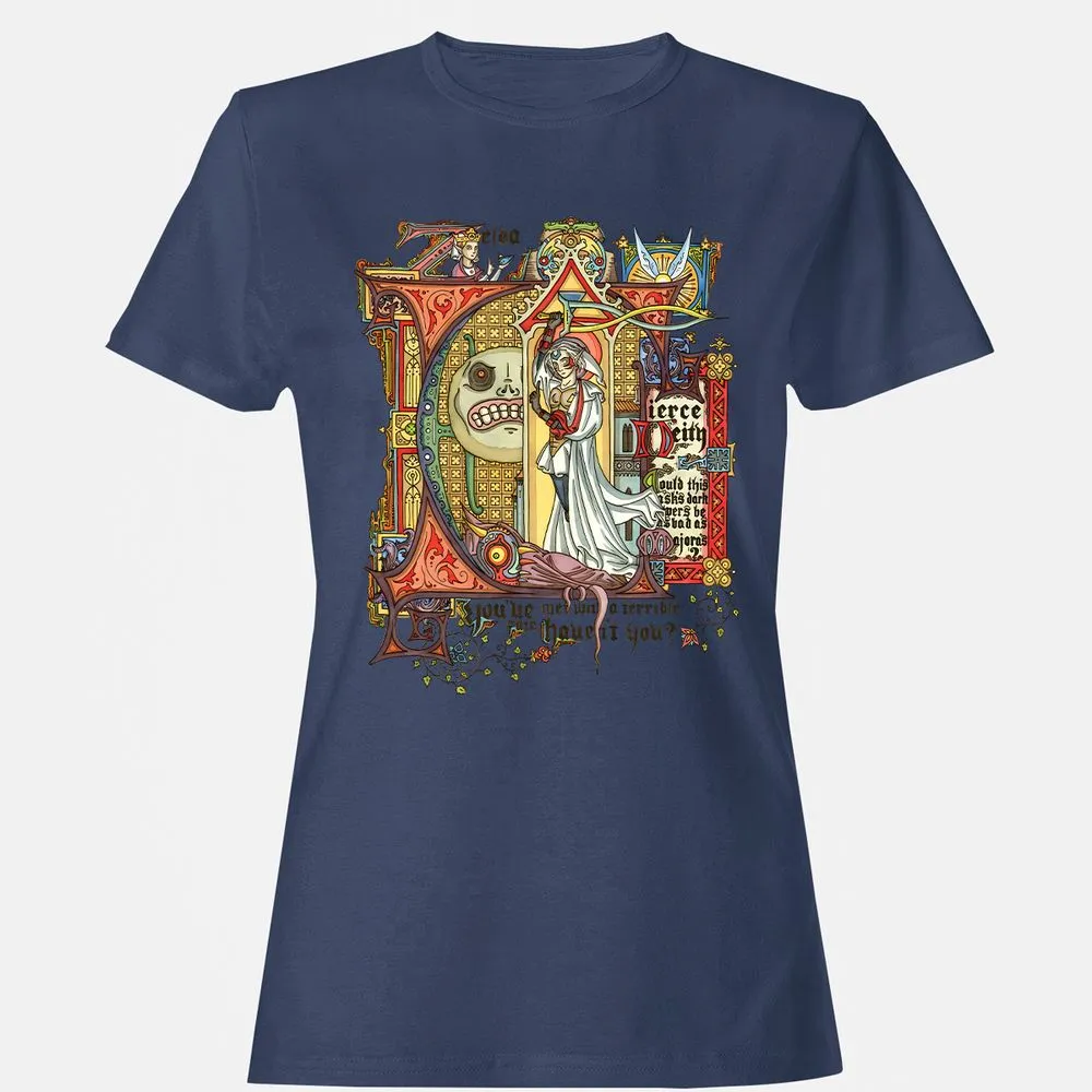 Women's T-Shirt - PF1XXYJT - Navy - 10