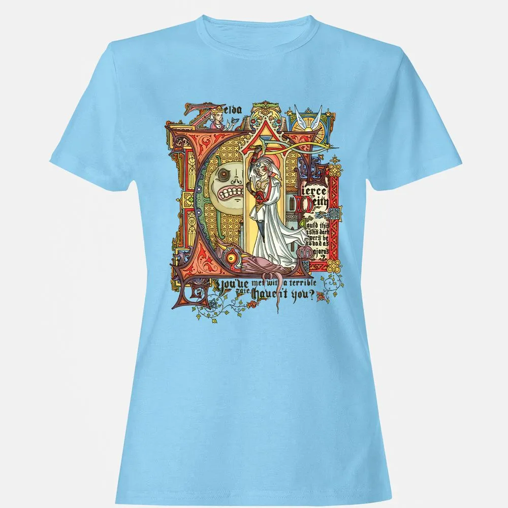 Women's T-Shirt - PF1XXYJT - Light Blue - 8