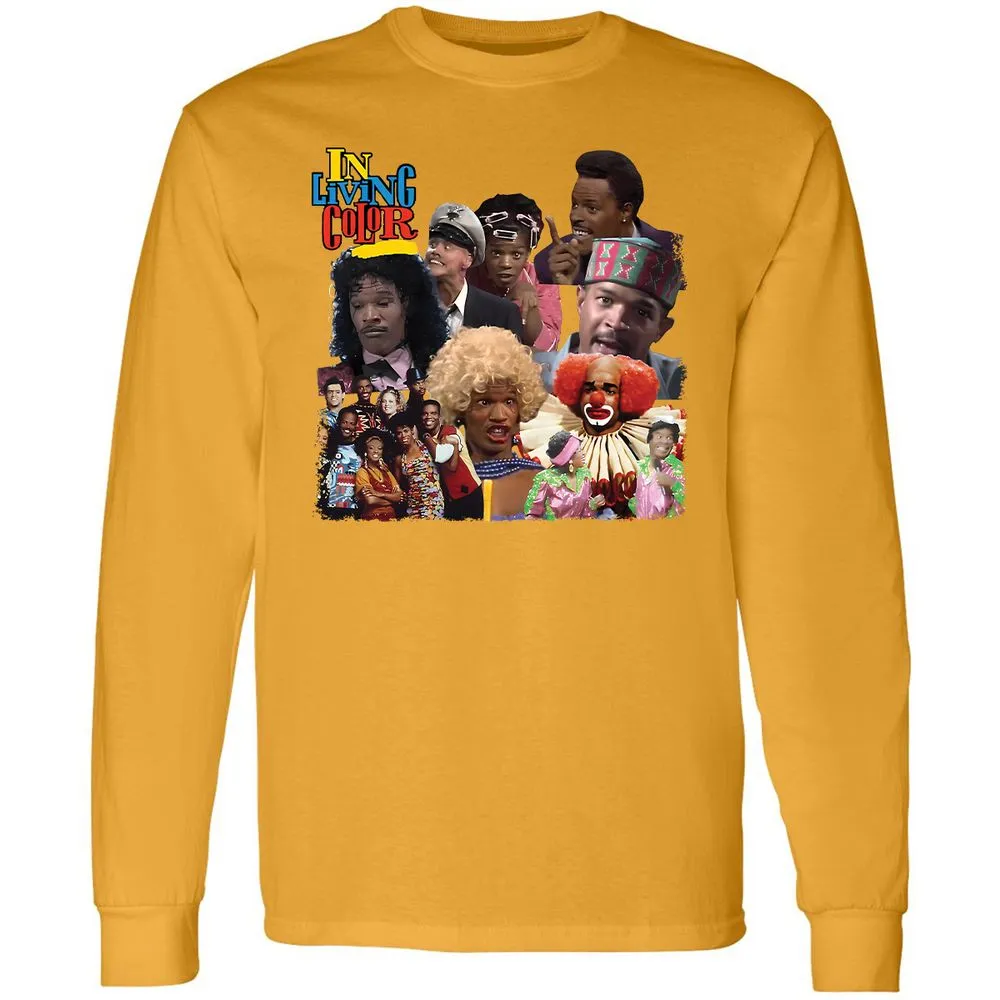 Long Sleeve T-Shirt - 2ER51HKV - Gold - 9
