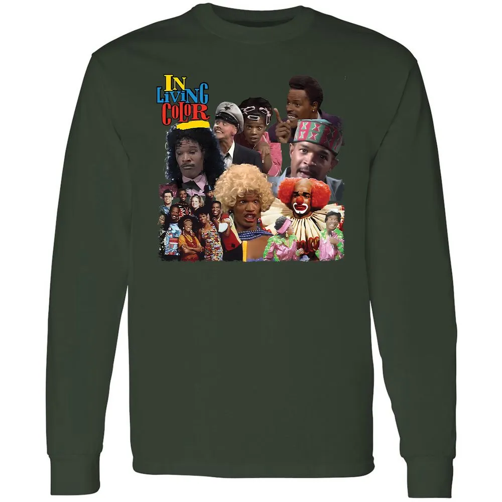 Long Sleeve T-Shirt - 2ER51HKV - Forest Green - 8