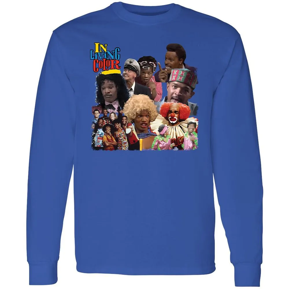 Long Sleeve T-Shirt - 2ER51HKV - Royal - 4