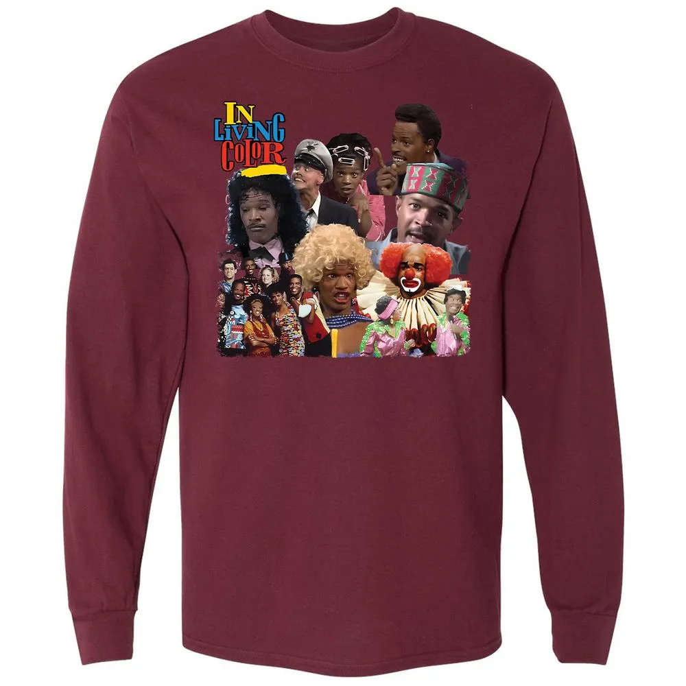 Long Sleeve T-Shirt - 2ER51HKV - Maroon - 11