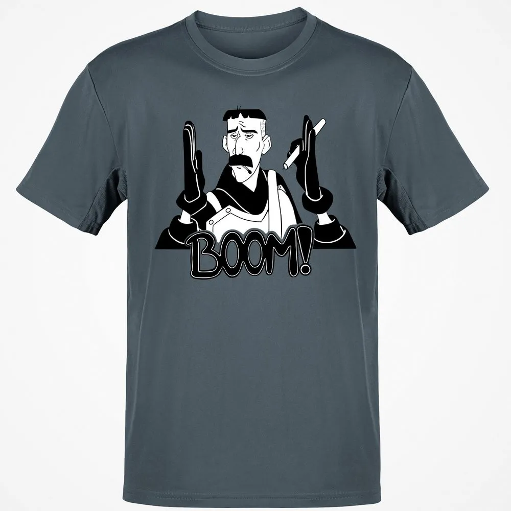 Classic Unisex T-Shirt - XRXQZEJV - Charcoal - 3