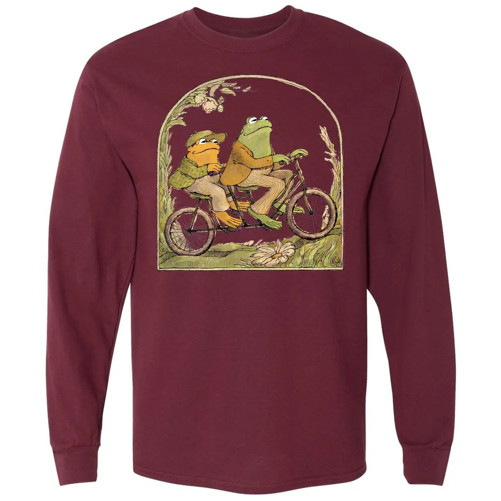 Long Sleeve T-Shirt - 325YX3JC - Maroon - 11
