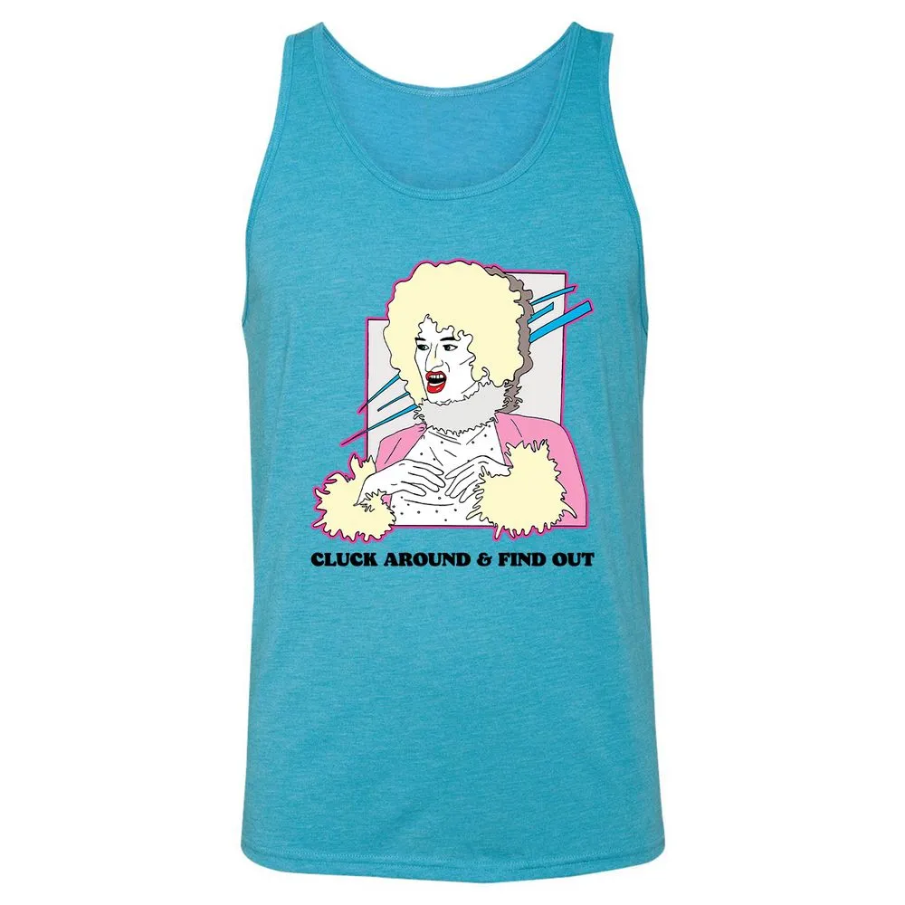 Unisex Jersey Tank - 5CATX8RE - Aqua Triblend - 3