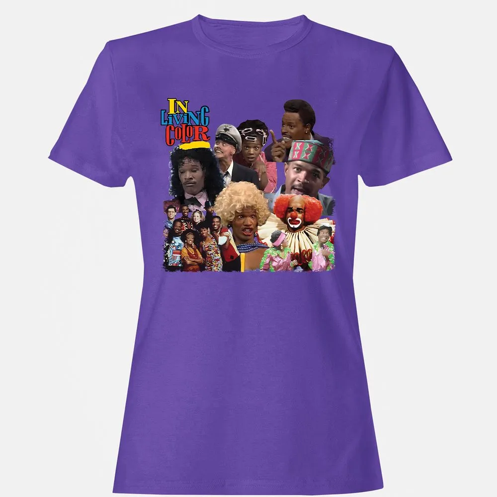 Women's T-Shirt - CZFL72FD - Purple - 12