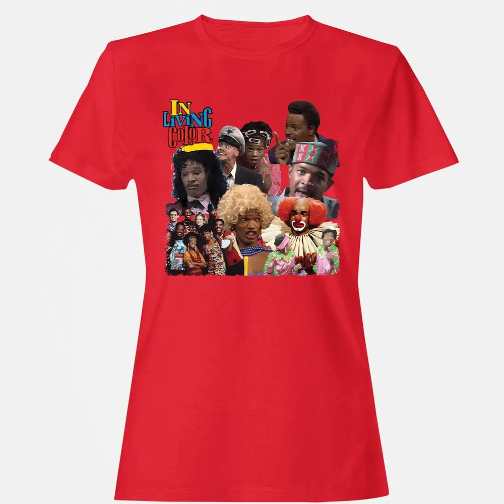 Women's T-Shirt - CZFL72FD - Red - 13