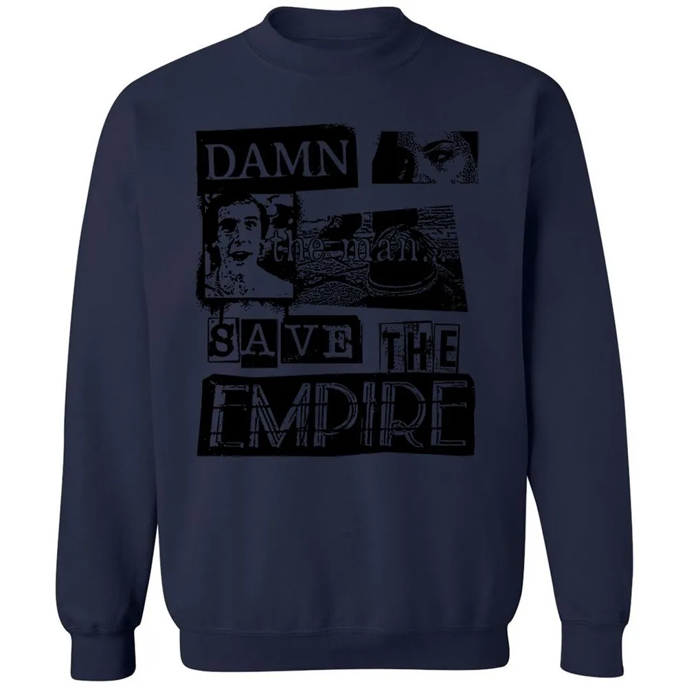 Classic Unisex Sweatshirt - A4BVGJUM - Navy - 8