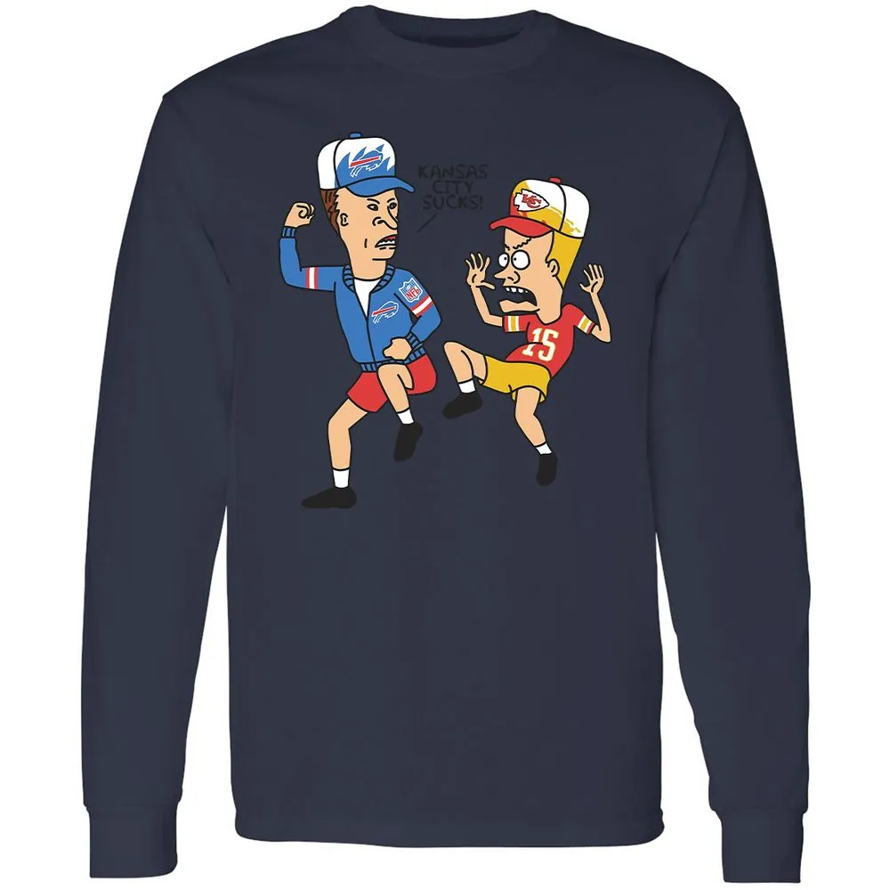 Long Sleeve T-Shirt - 5SK163NT - Navy - 12