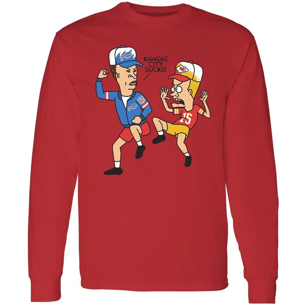 Long Sleeve T-Shirt - 5SK163NT - Red - 14