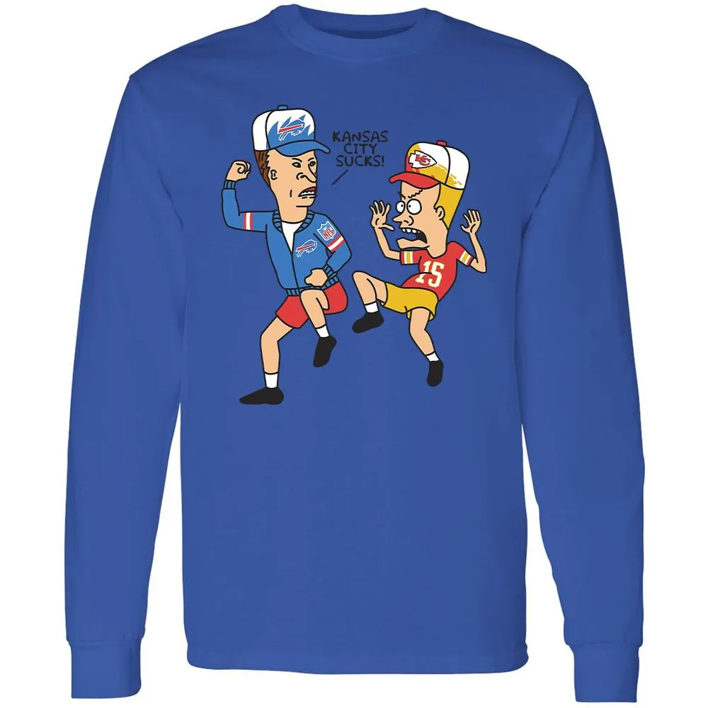 Long Sleeve T-Shirt - 5SK163NT - Royal - 4