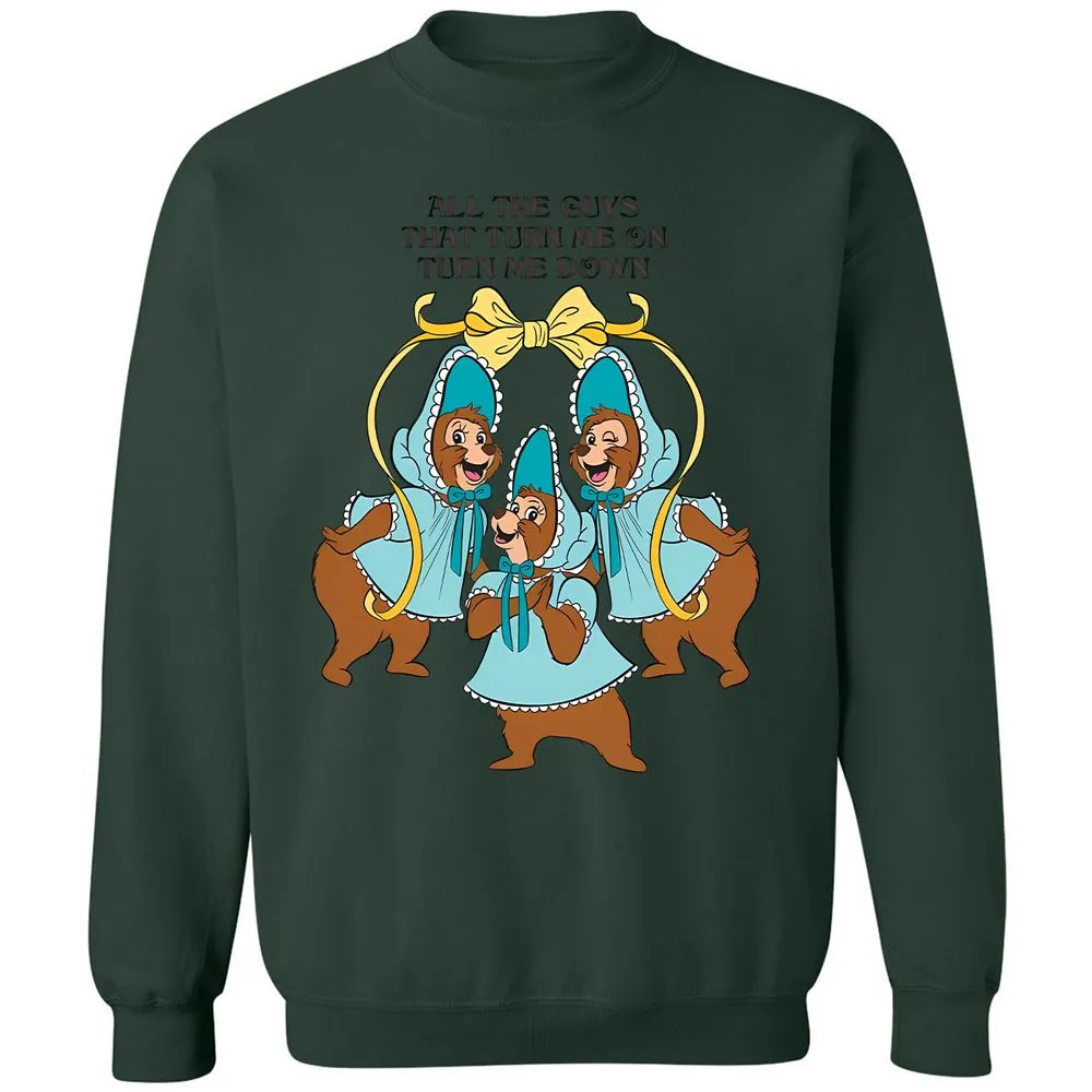 Classic Unisex Sweatshirt - 7K1VEC9A - Forest Green - 4