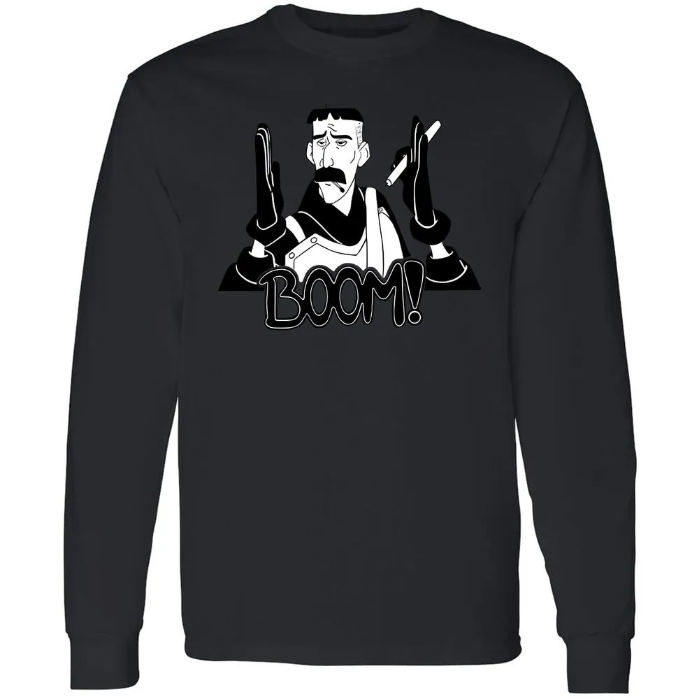 Long Sleeve T-Shirt - DM89XFUB - Black - 16