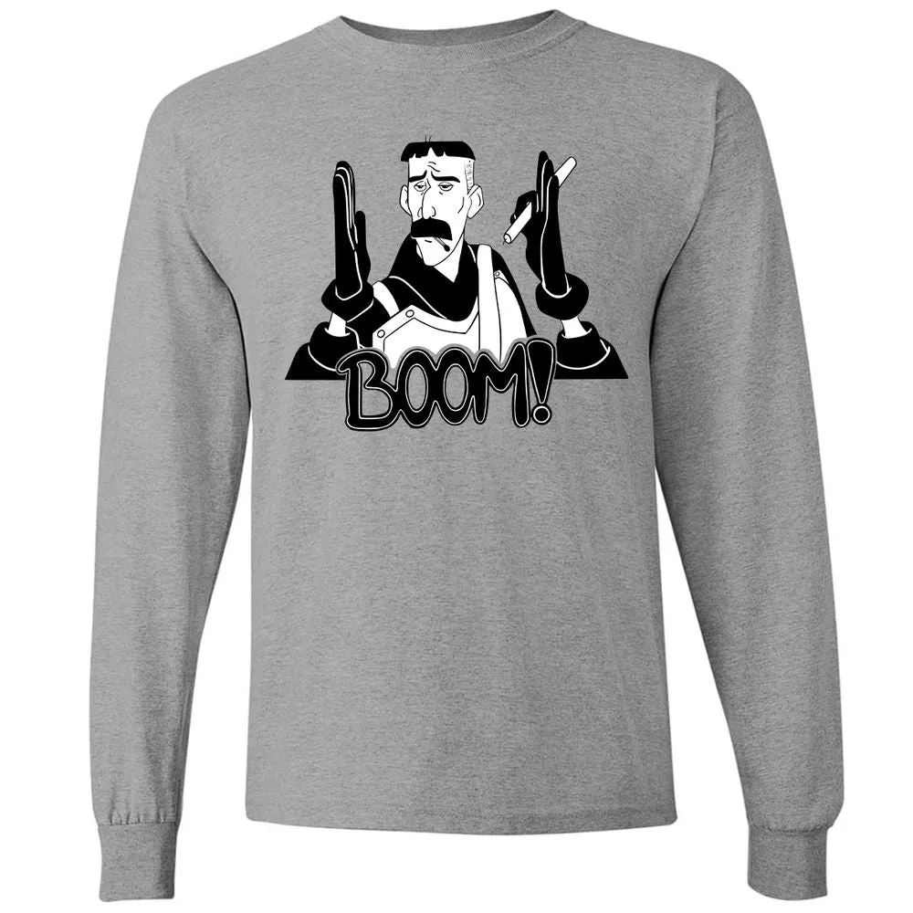 Long Sleeve T-Shirt - DM89XFUB - Graphite Heather - 6