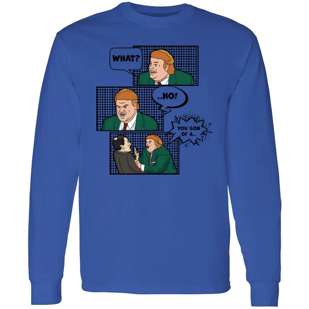 Long Sleeve T-Shirt - WTS3KJ95 - Royal - 4