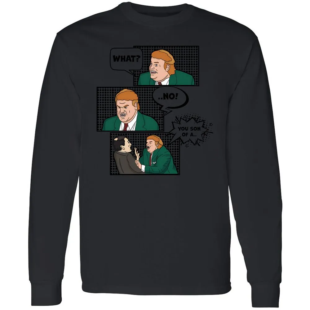 Long Sleeve T-Shirt - WTS3KJ95 - Black - 16