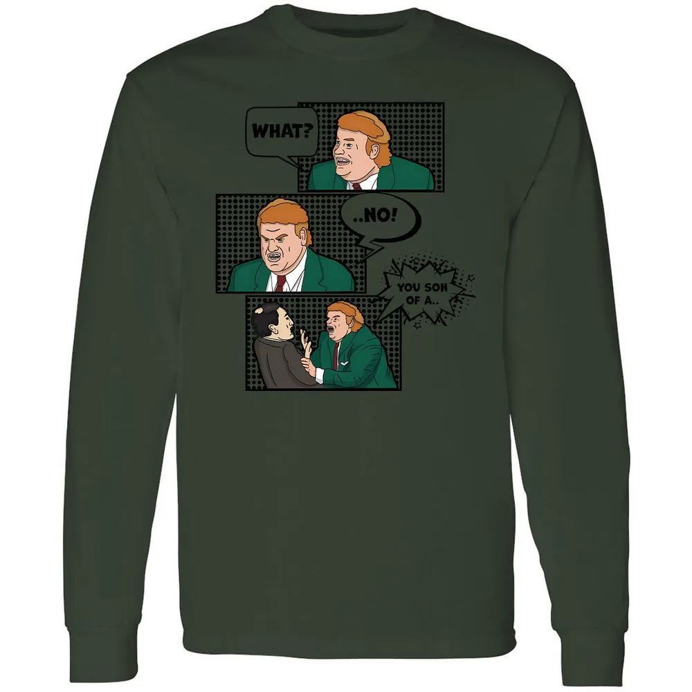 Long Sleeve T-Shirt - WTS3KJ95 - Forest Green - 8