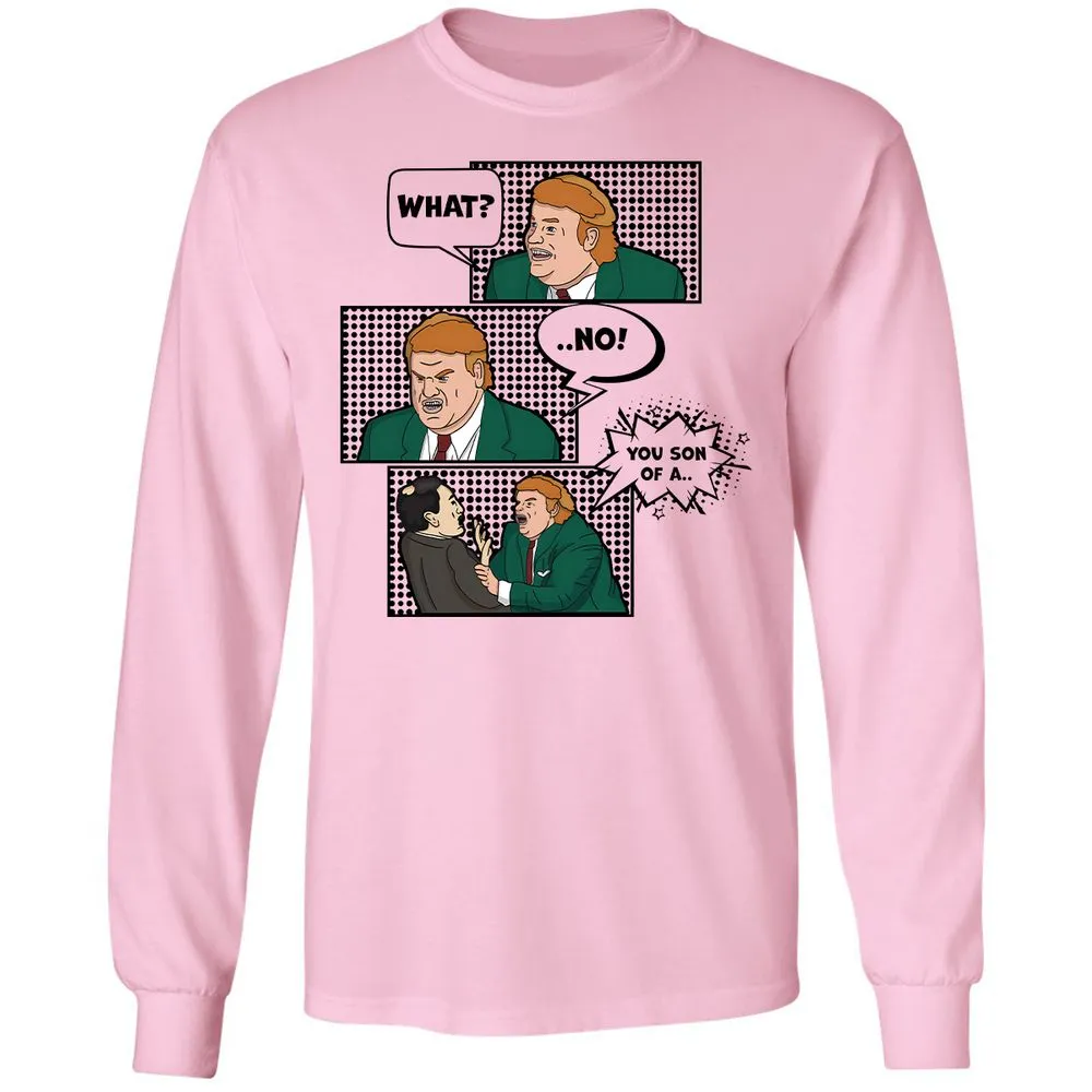Long Sleeve T-Shirt - WTS3KJ95 - Light Pink - 3