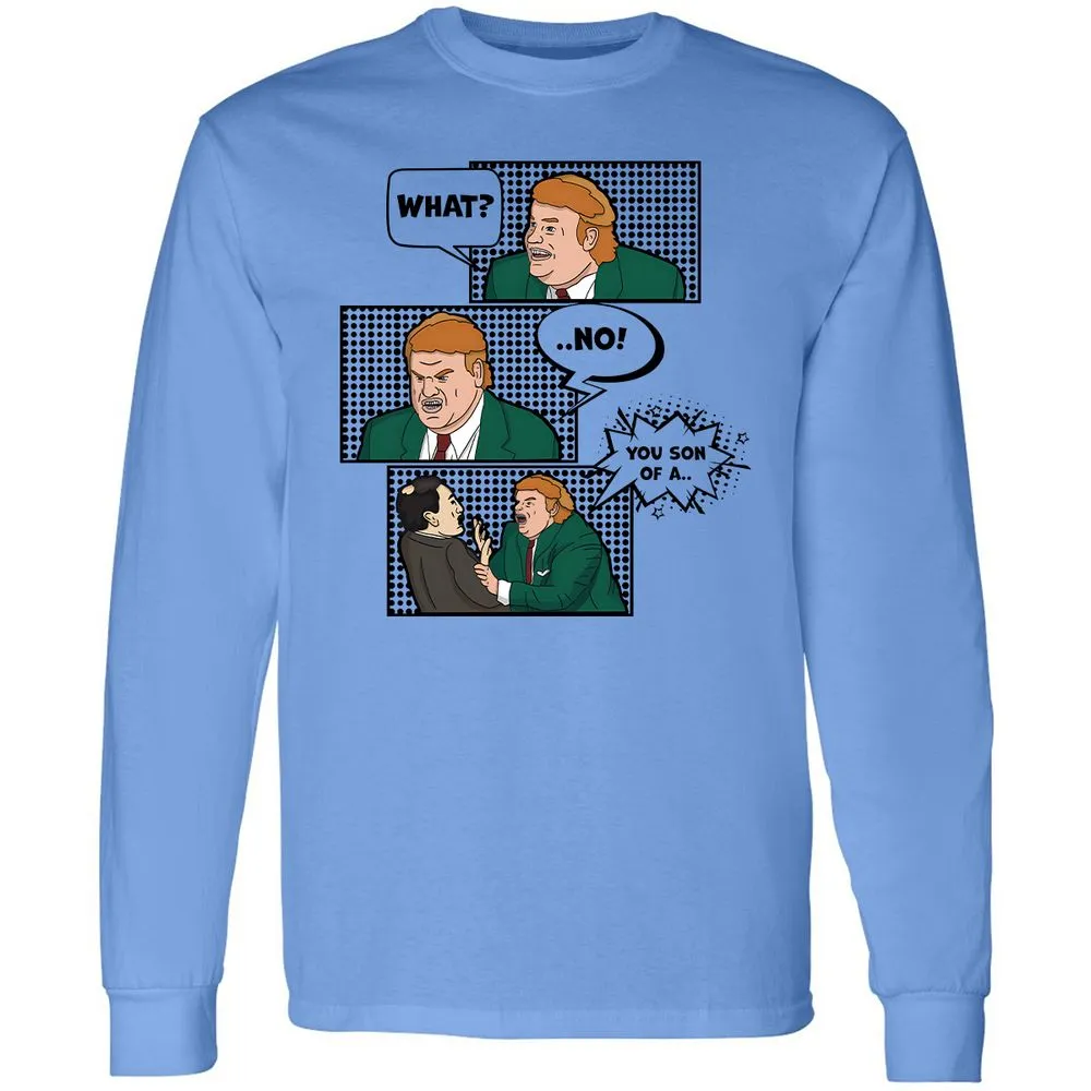 Long Sleeve T-Shirt - WTS3KJ95 - Carolina Blue - 2