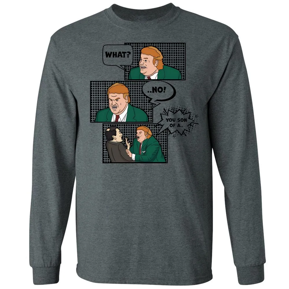 Long Sleeve T-Shirt - WTS3KJ95 - Dark Heather - 15