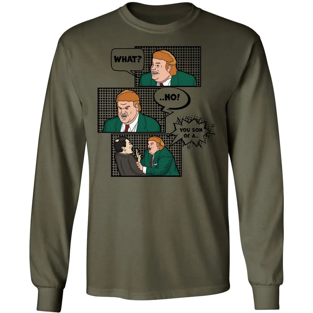 Long Sleeve T-Shirt - WTS3KJ95 - Military Green - 7