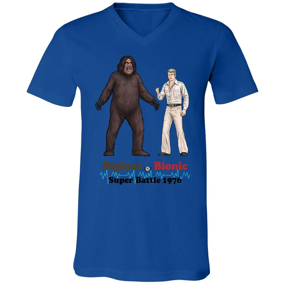 Unisex V-Neck T-Shirt - G7NMGAGQ - True Royal - 4