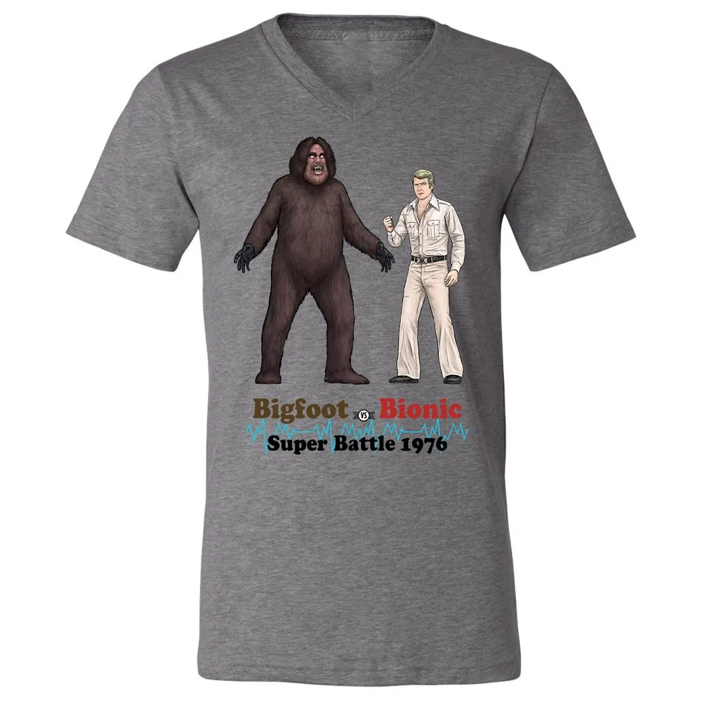 Unisex V-Neck T-Shirt - G7NMGAGQ - Deep Heather - 13