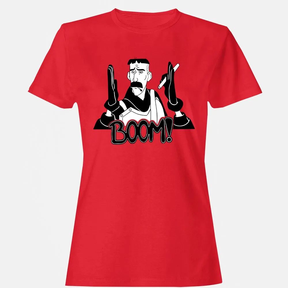 Women's T-Shirt - D7N9GNGX - Red - 13