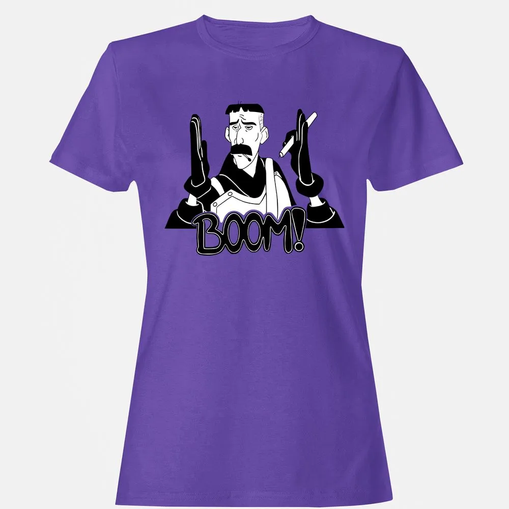 Women's T-Shirt - D7N9GNGX - Purple - 12