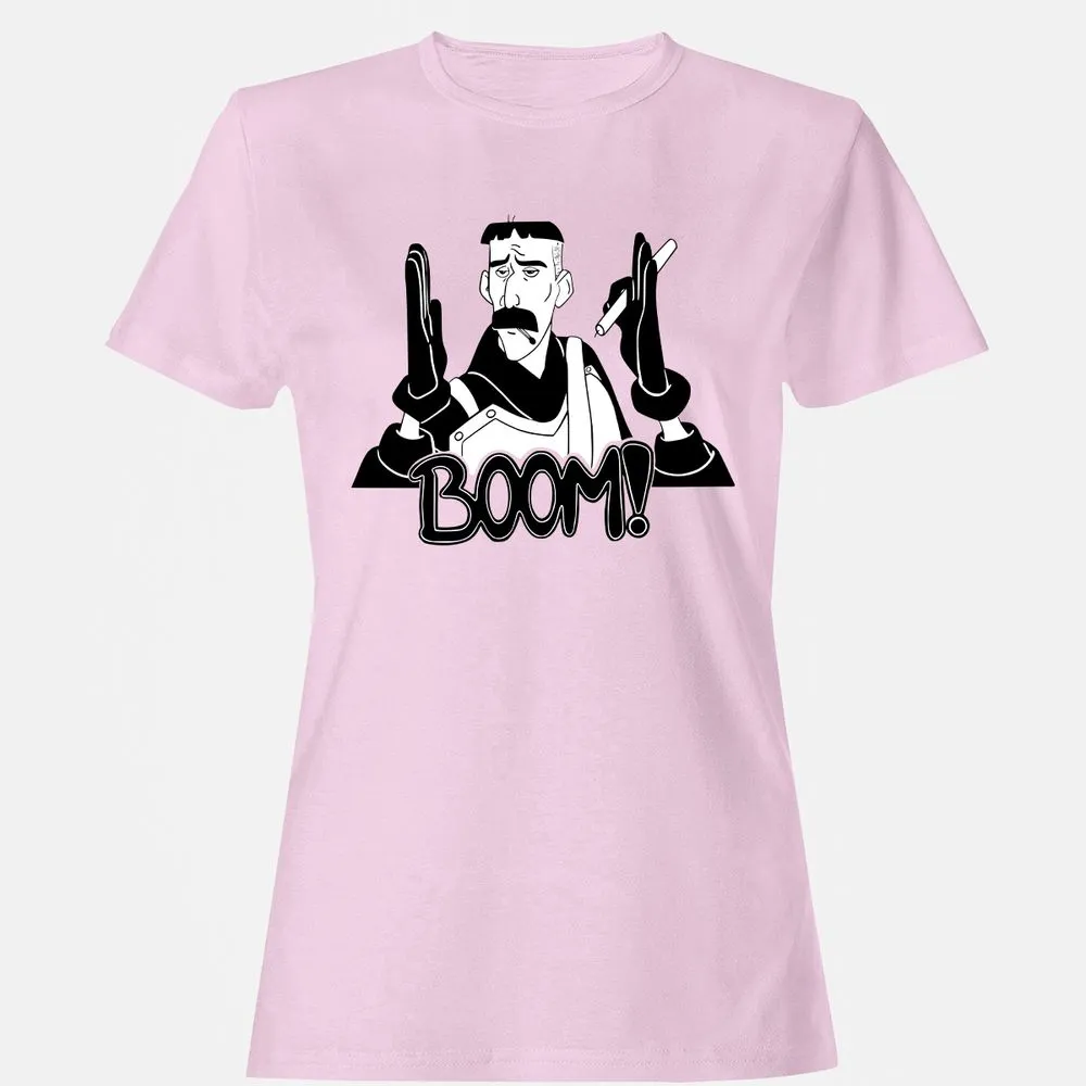 Women's T-Shirt - D7N9GNGX - Light Pink - 9