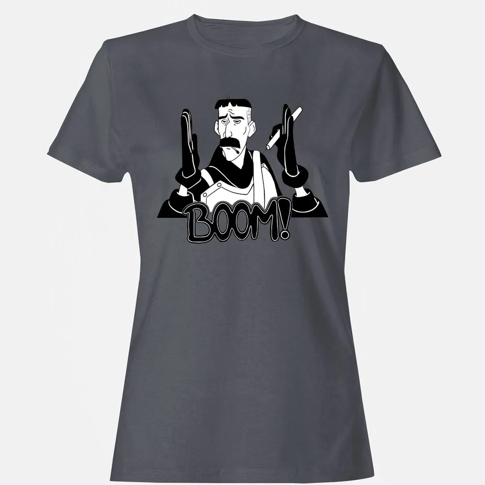Women's T-Shirt - D7N9GNGX - Dark Heather - 5