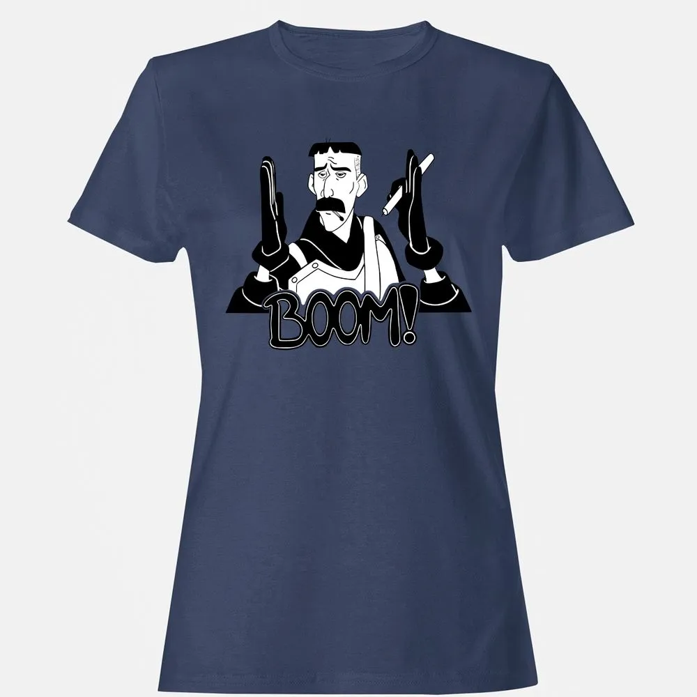 Women's T-Shirt - D7N9GNGX - Navy - 10