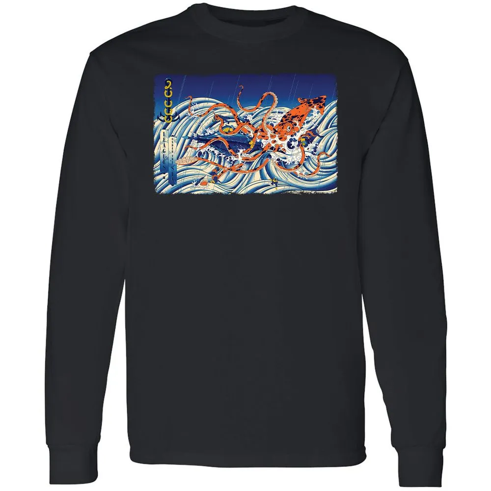 Long Sleeve T-Shirt - XQVHDVQ8 - Black - 16