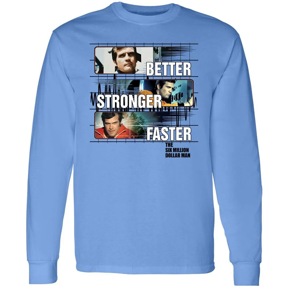 Long Sleeve T-Shirt - 64DPLVF7 - Carolina Blue - 2