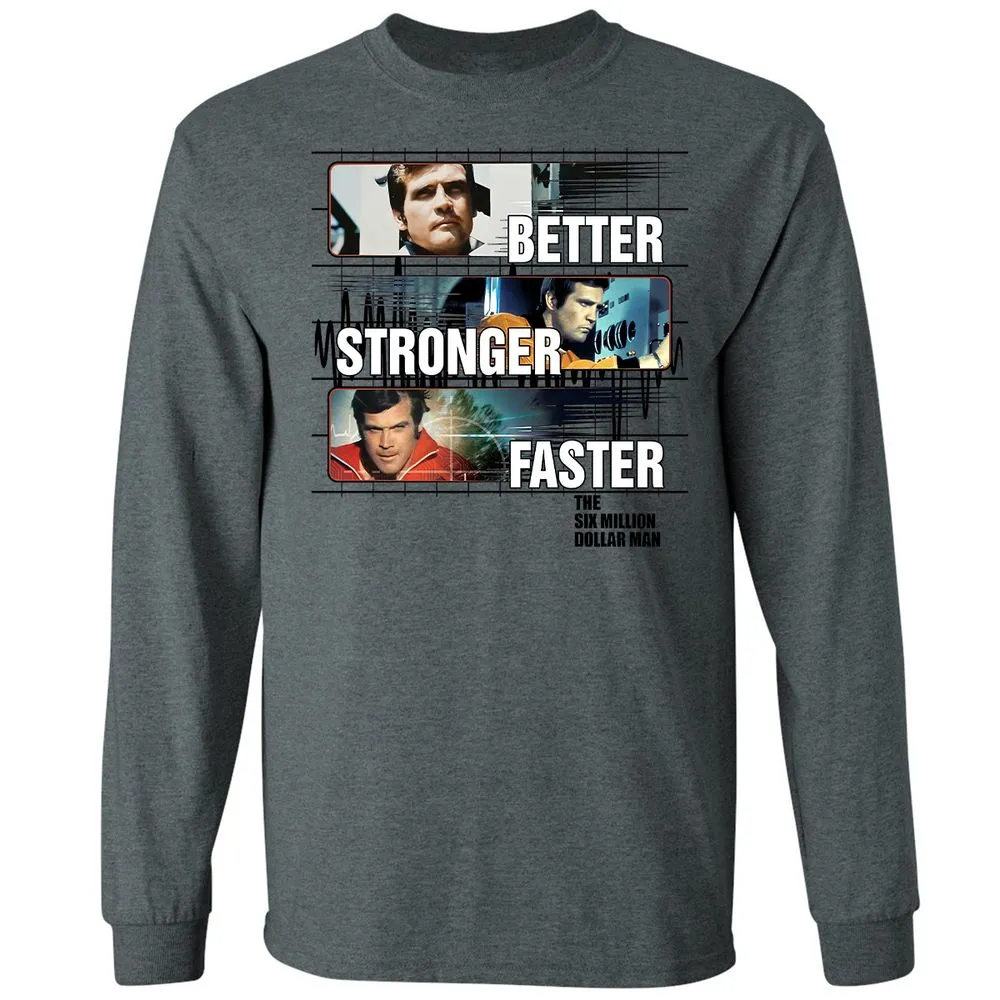 Long Sleeve T-Shirt - 64DPLVF7 - Dark Heather - 15