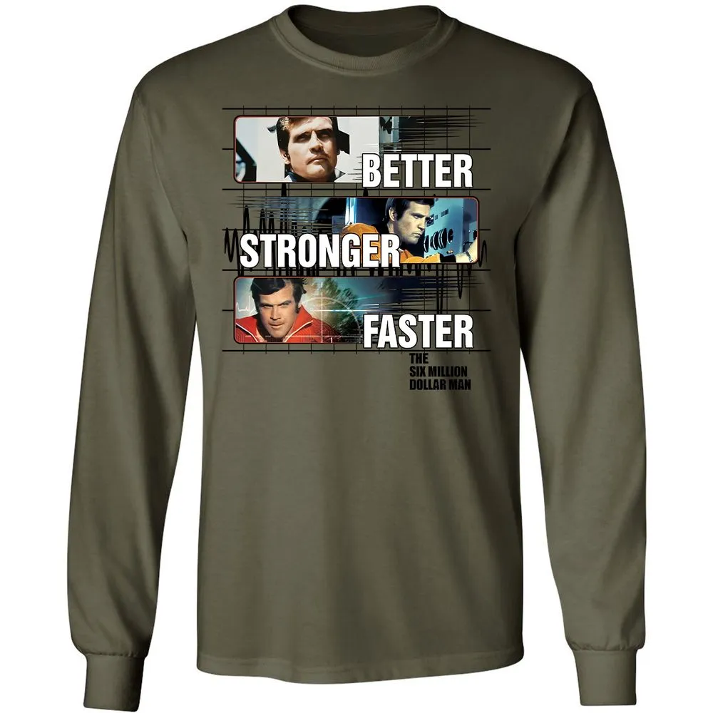 Long Sleeve T-Shirt - 64DPLVF7 - Military Green - 7